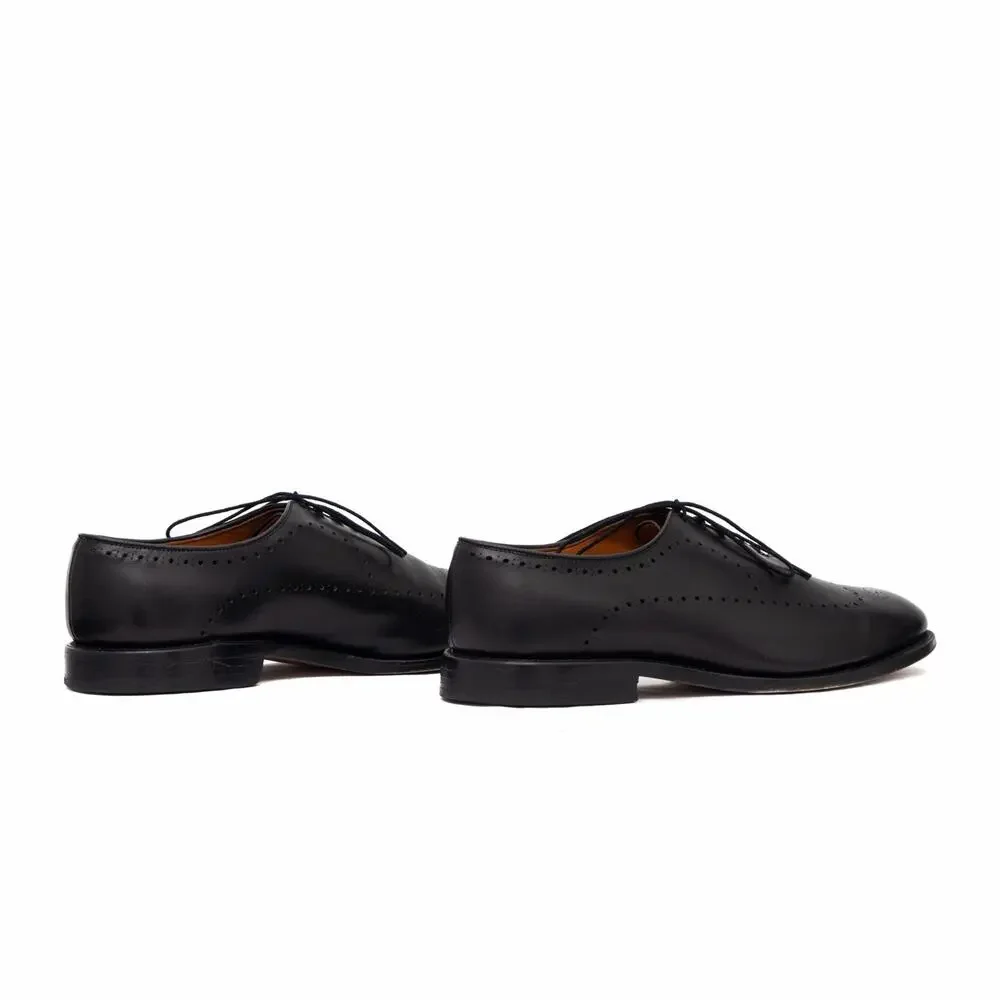 $495 Allen Edmonds Fairfax Black Leather Oxford Dress Shoes US 10 EEE